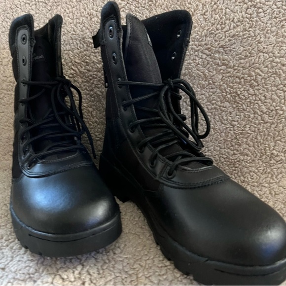 Big 5 Side Zip II WIDE Black Boots Service - Picture 4 of 5